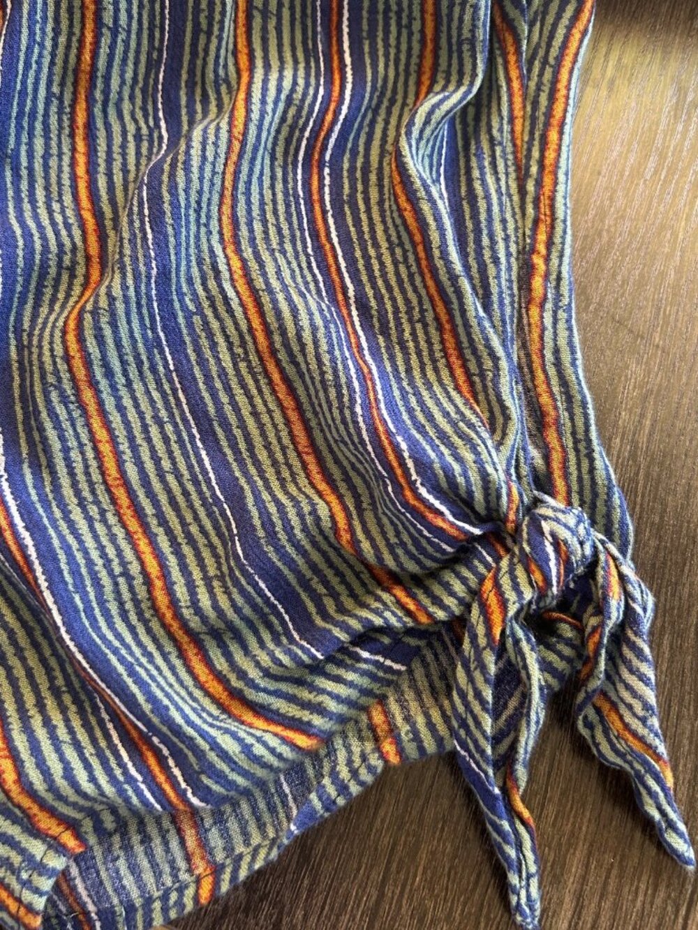 URBAN OUTFITTERS Rambaugh Striped Strapless Smocked Tube Jumpsuit Sz S - Picture 6 of 8